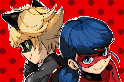 ミラキュラス　レディバグ＆シャノワール