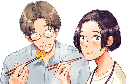 一緒にごはんをたべるだけ