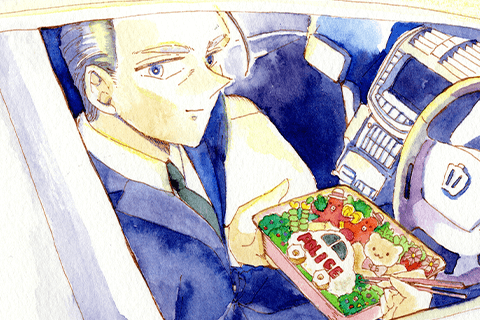 作田刑事の張り込み弁当