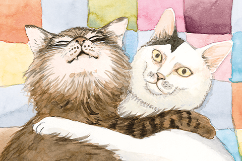 伊藤潤二の猫日記　よん＆むー