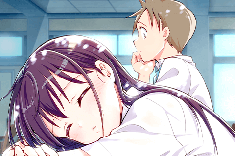 佐伯さんは眠ってる