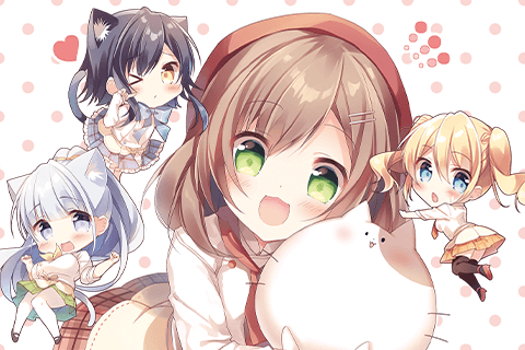 看板にゃん娘は今日もかわいい
