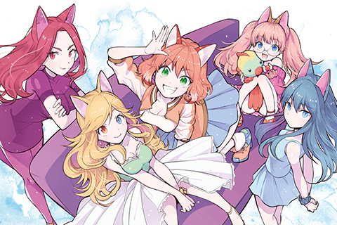 ヒールをはいた猫