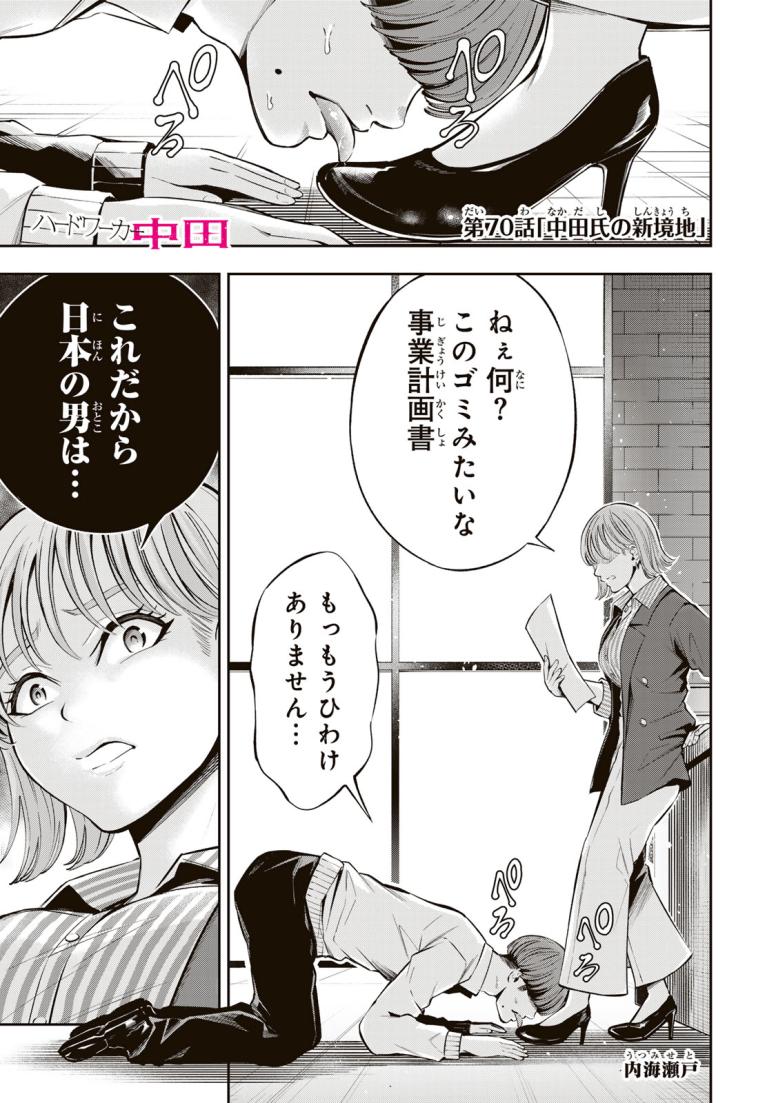 ハードワーカー中田