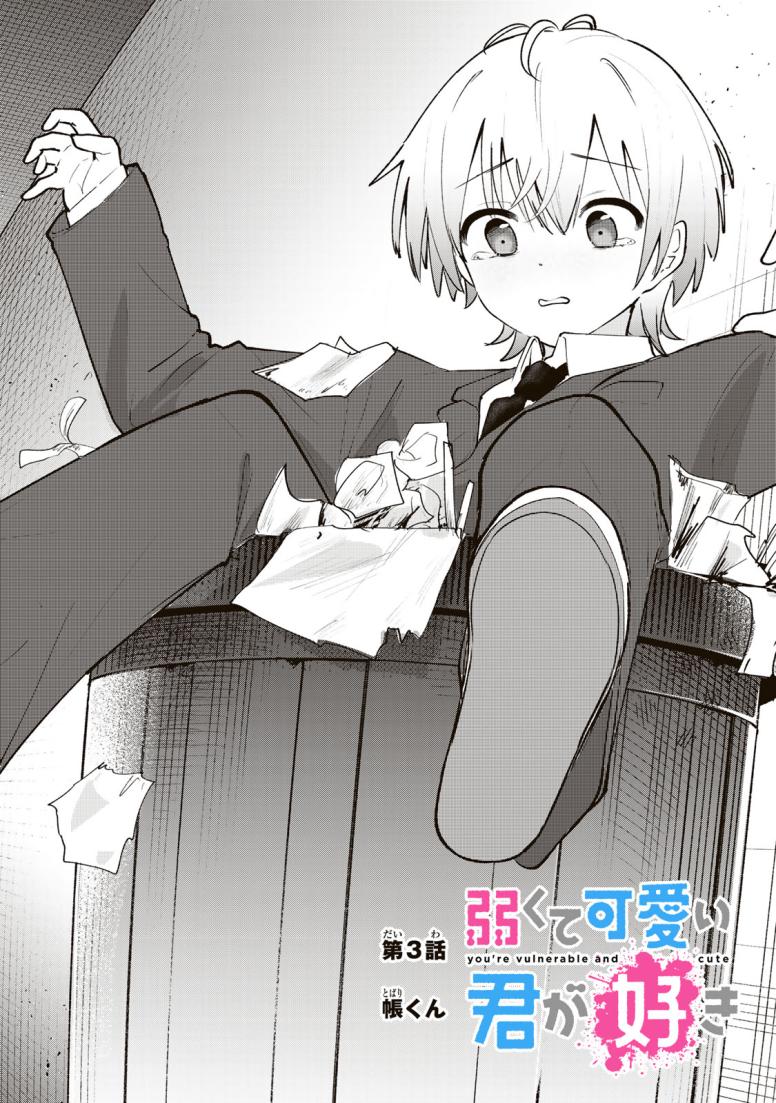 弱くて可愛い君が好き